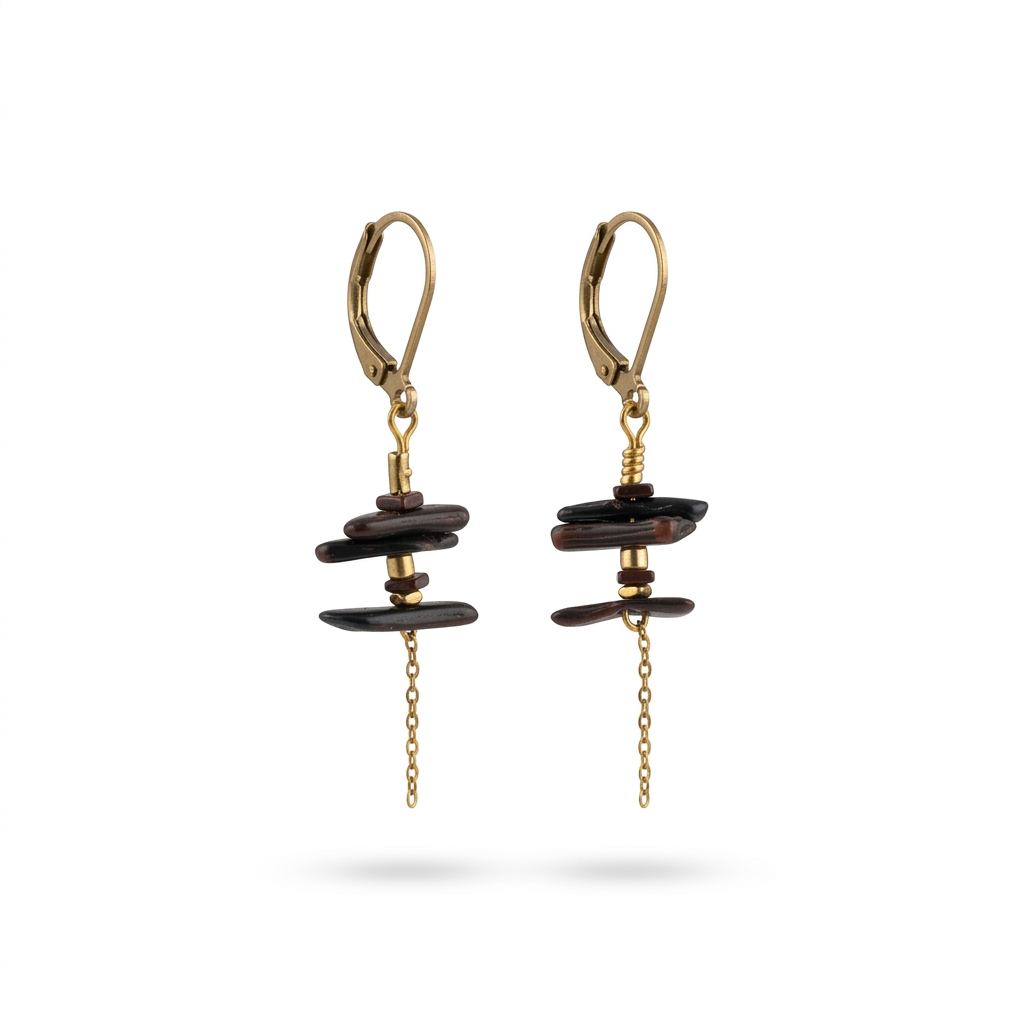 ASH Earrings - Noa Azaria Jewelry