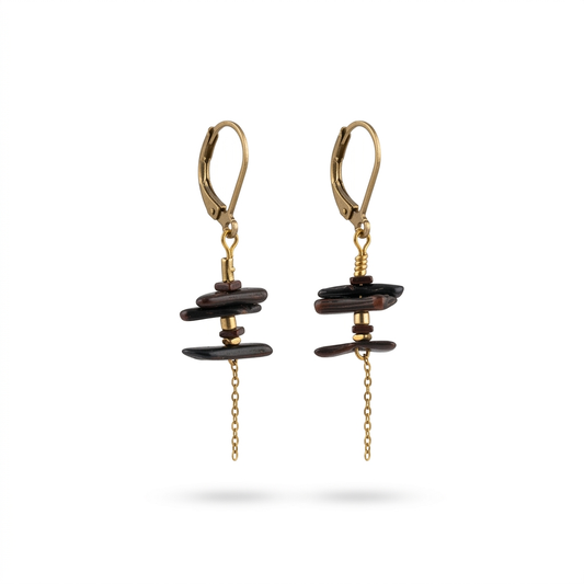ASH Earrings - Noa Azaria Jewelry